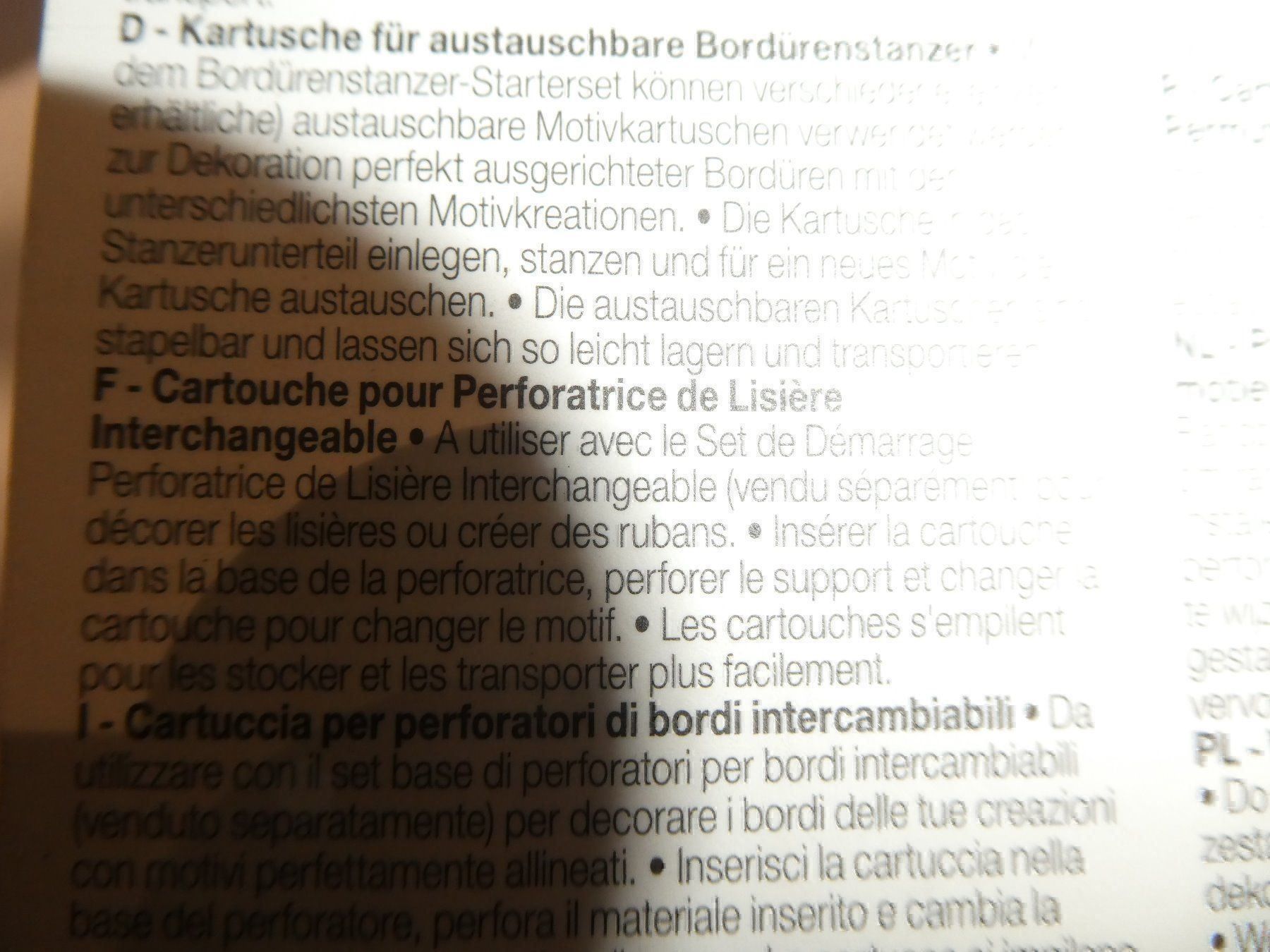 Tutte le macchine: perforatrice lisière fur austauschbare – Nuovo e nell'imballaggio originale da Lajoux JU venduto da Briard0 3