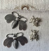 api e mosche in ottone