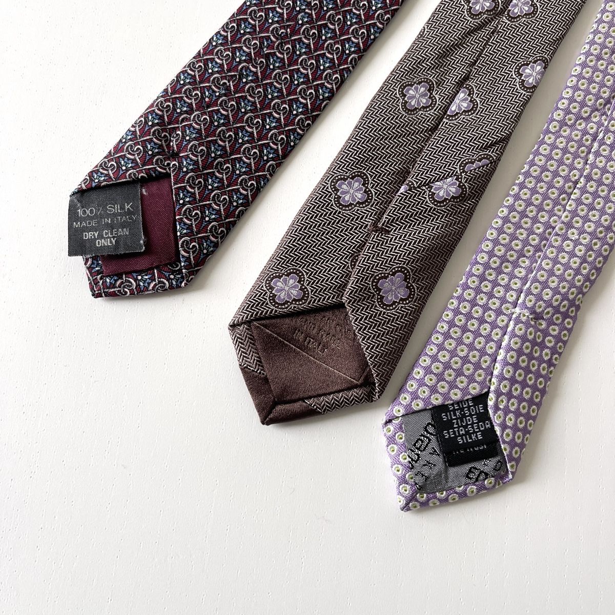 Krawatten: SET OF 3 SILK TIES – Neu (gemäss Beschreibung) aus Emmen von Avviivva_Com2023 3