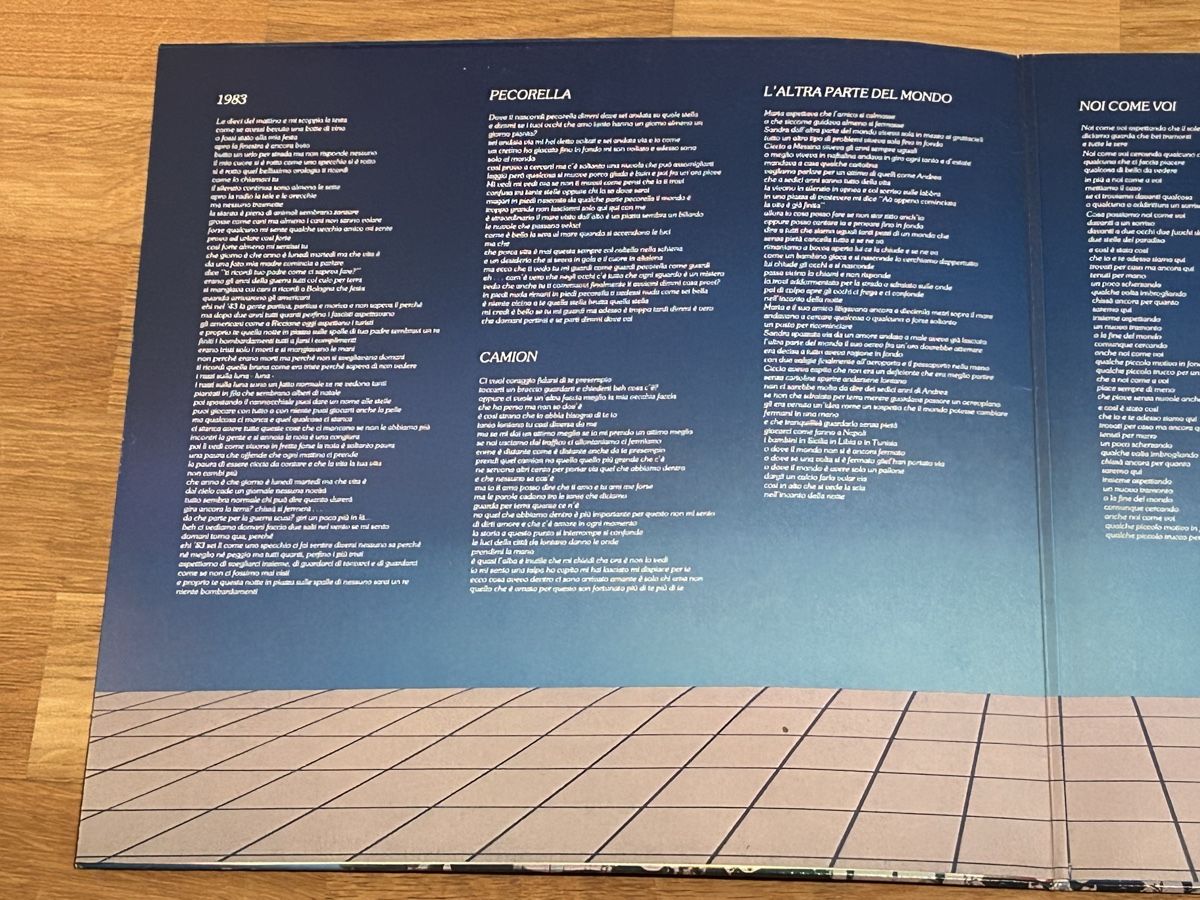 Schallplatten: Lucio Dalla. 1983 – Gebraucht aus Faulensee von Mizuno06 1