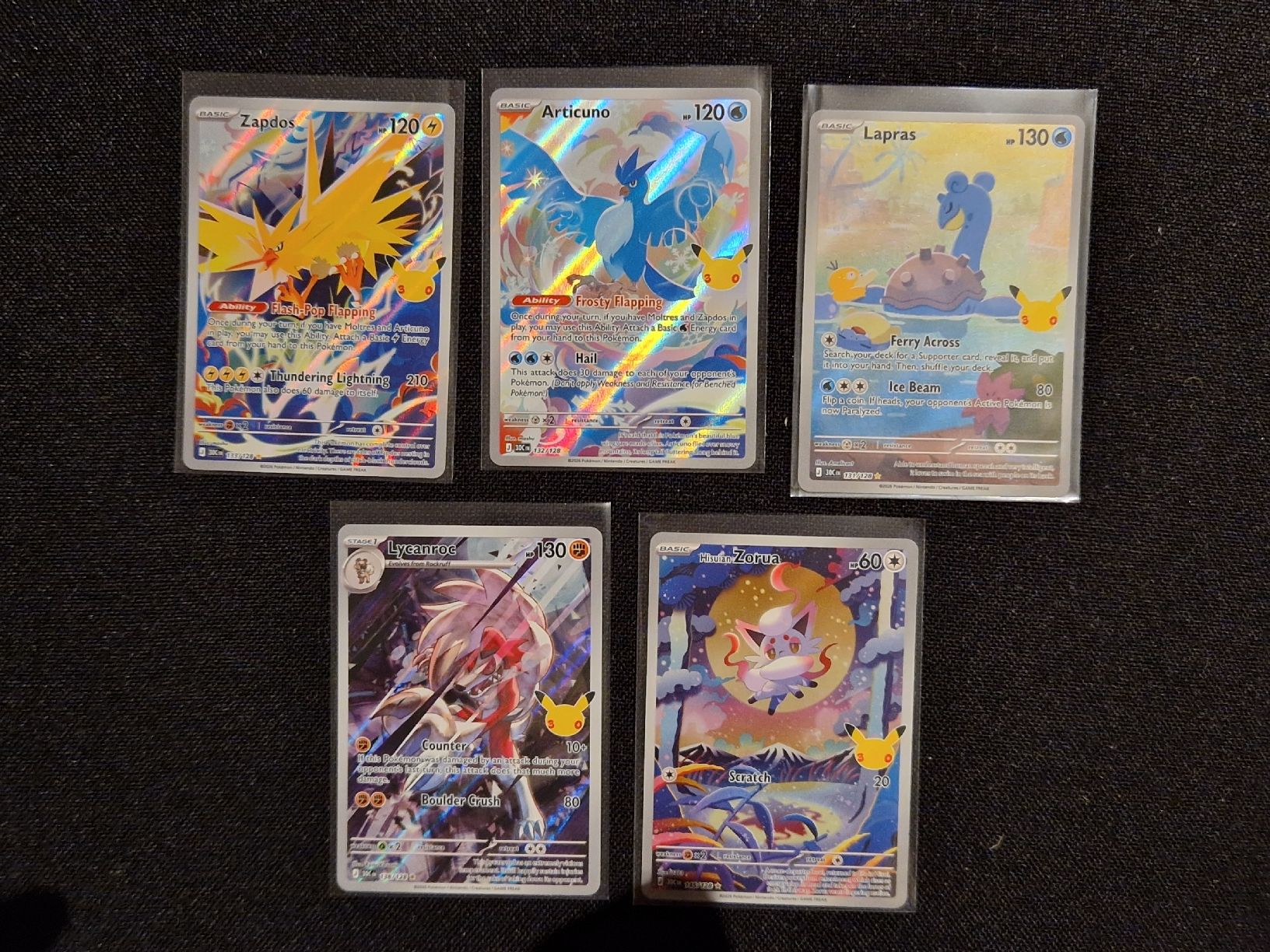 Pokémon Sammelbilder & Trading cards: 5 AR 30th eng  – Neu (gemäss Beschreibung) aus Giubiasco von MrGru1992