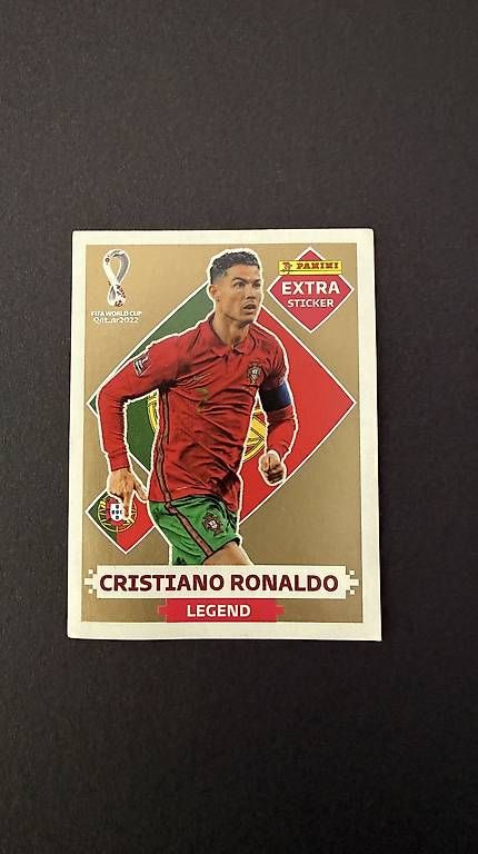 Panini Carte collezionabili: Cristiano Ronaldo Panini Extra Sticker Gold – Nuovo (secondo la descrizione) da Malters venduto da Hock