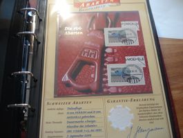 Abart "Reissverschluss" 2004, 2 Marken, gebrochene Buchstabe