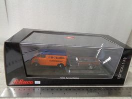 1:43 Schuco DKW avec remorque