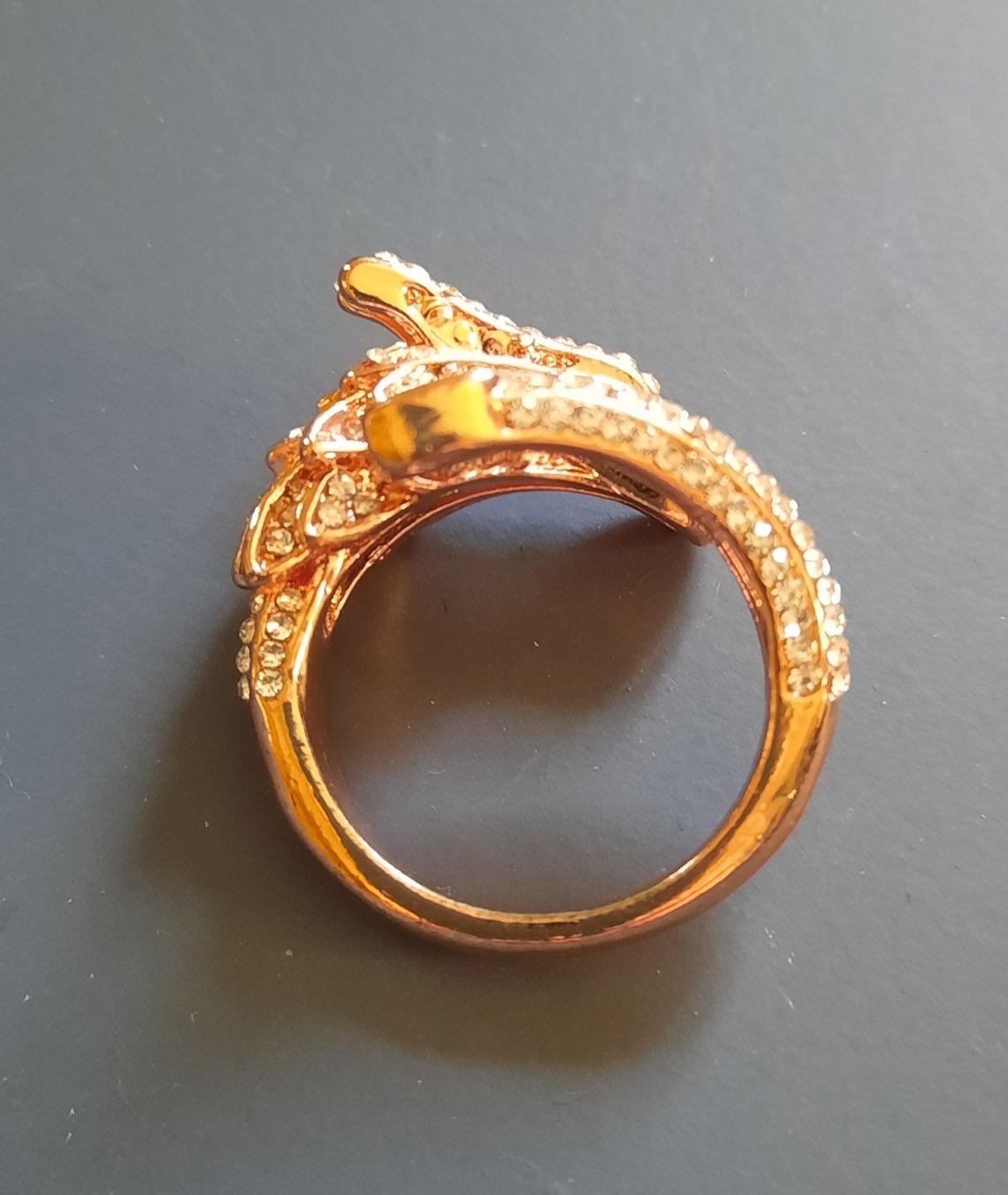Anelli: Fingerring Drache roségoldfarbig – Nuovo (secondo la descrizione) da Uster venduto da sista-esta 1