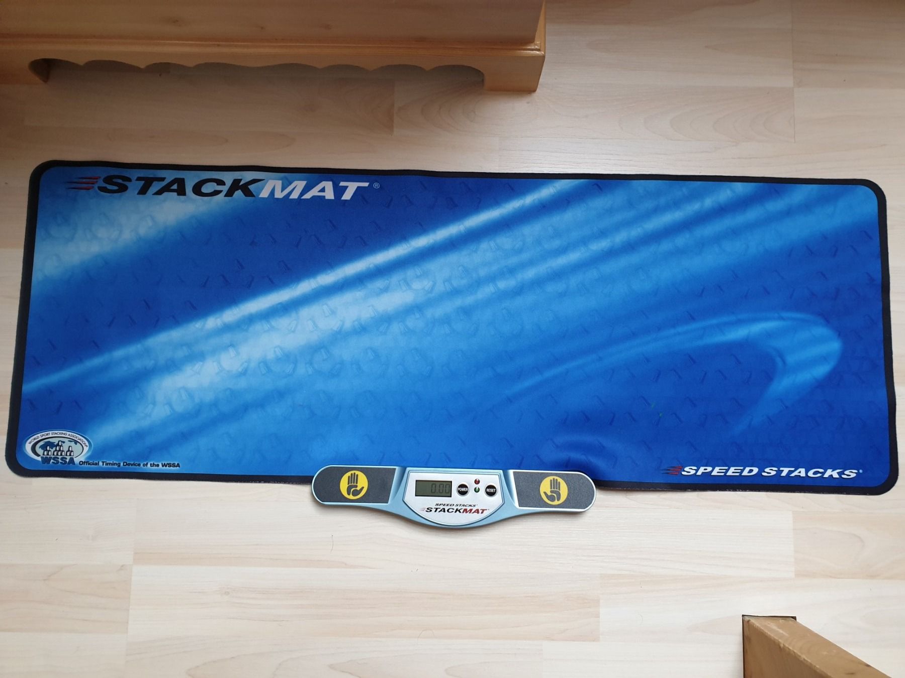 Spiele: Speed stacks, Stackmat ohne Becher – Gebraucht aus Schönengrund von