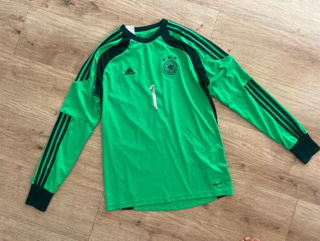 Fussball Trikot Deutschland Torwart Grösse S Adidas 15/16J..