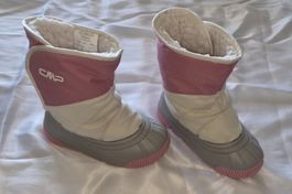 CMP Winterstiefel Kinder rosa weiss Grösse 26/ 27