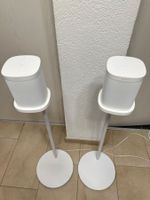2 Sonos Lautsprecher weiss mit Ständer gebraucht