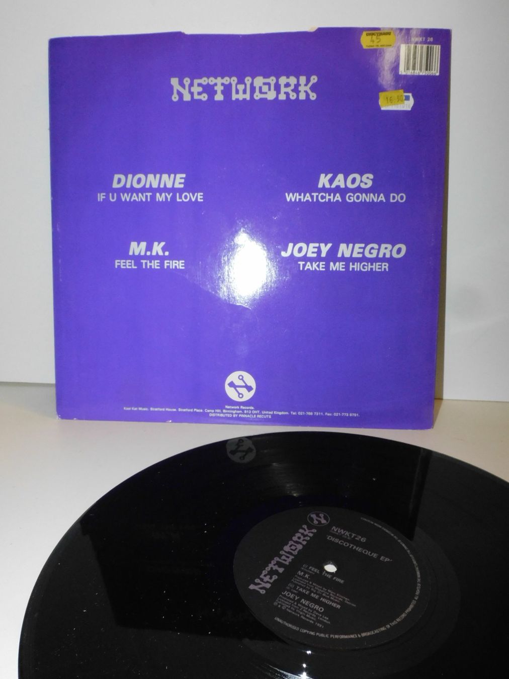 Dischi in vinile: Lp - Discotheque EP - 1991 - Mix House Techno - Lp – Usato da Sursee venduto da 76 4