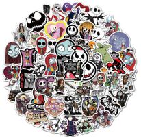 50 St. Sticker Nightmare Before Christmas Aufkleber NEU