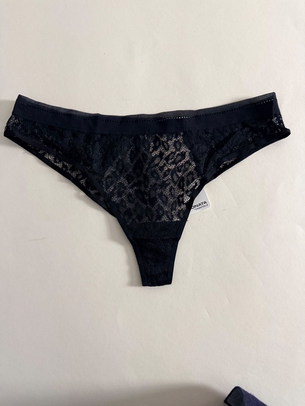 Passionata Altra biancheria intima: PASSIONATA, String Leopardenmuster, Grösse 38, Schwarz – Nuovo e nell'imballaggio originale da Rudolfstetten venduto da gst_g7xl