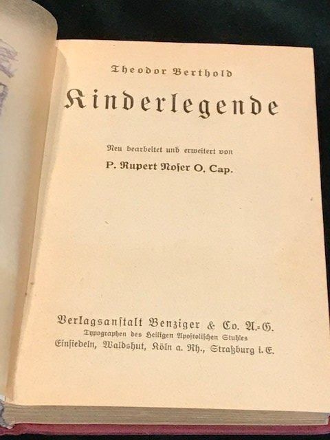 Libri: Antiquarisch - Kinderlegende – Usato da Thalwil venduto da Peter0911 1