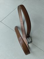 Edler Herren Ledergürtel, Grösse 95, Made in Italy