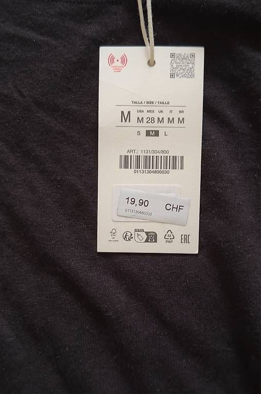 T-shirt: Langarm Shirt, Zara, NEU, Gr. M – Usato da Zürich venduto da sab_bl7c 1