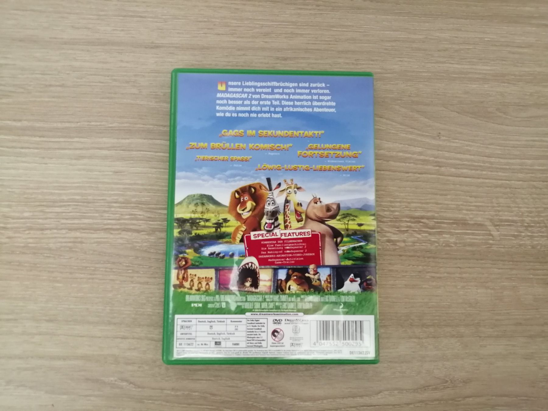 Tutti i DVDs: Madagascar 2 (DVD) – Usato da Esslingen venduto da Lp4you 1