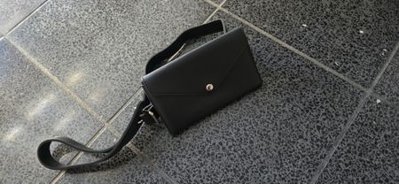 SECOND HAND Gurt-Tasche Schwarz