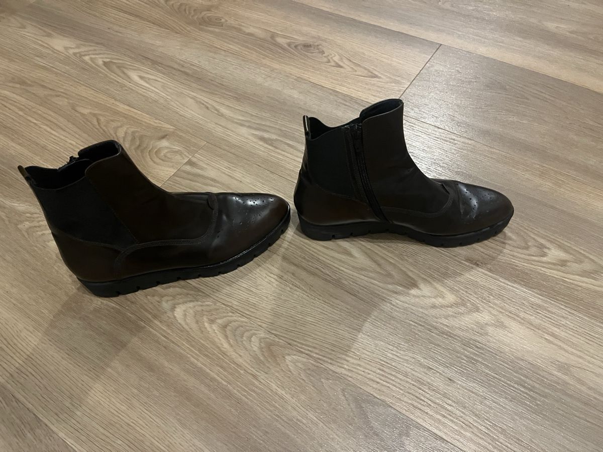 Högl Scarpe da donna: Schicke stiefeletten,Gr. 5, Braun – Nuovo (secondo la descrizione) da Wohlen AG venduto da l_a_6snl 1