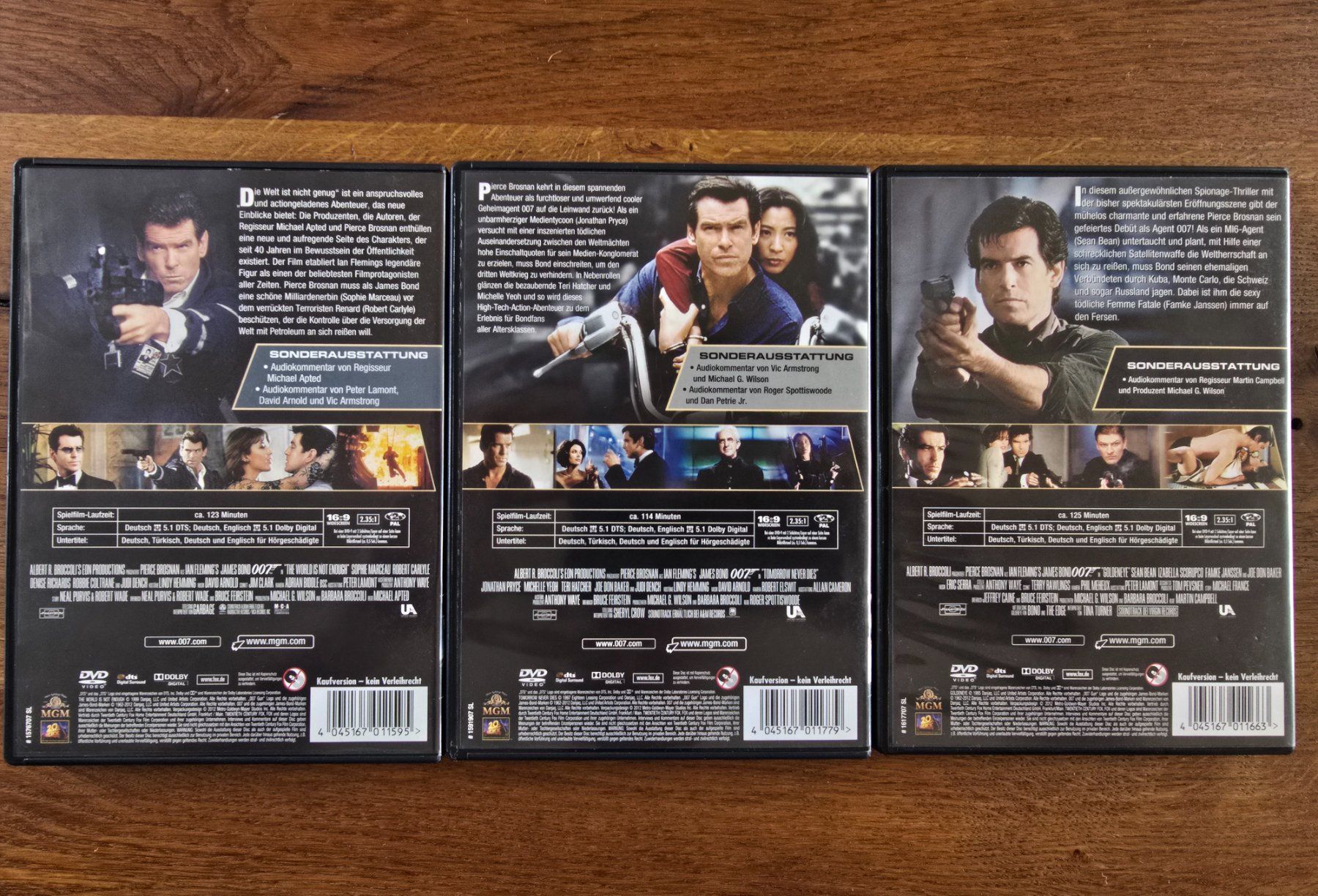 Tutti i DVDs: 3x DVD James Bond – Usato da Alpnach Dorf venduto da ben_zb29 1