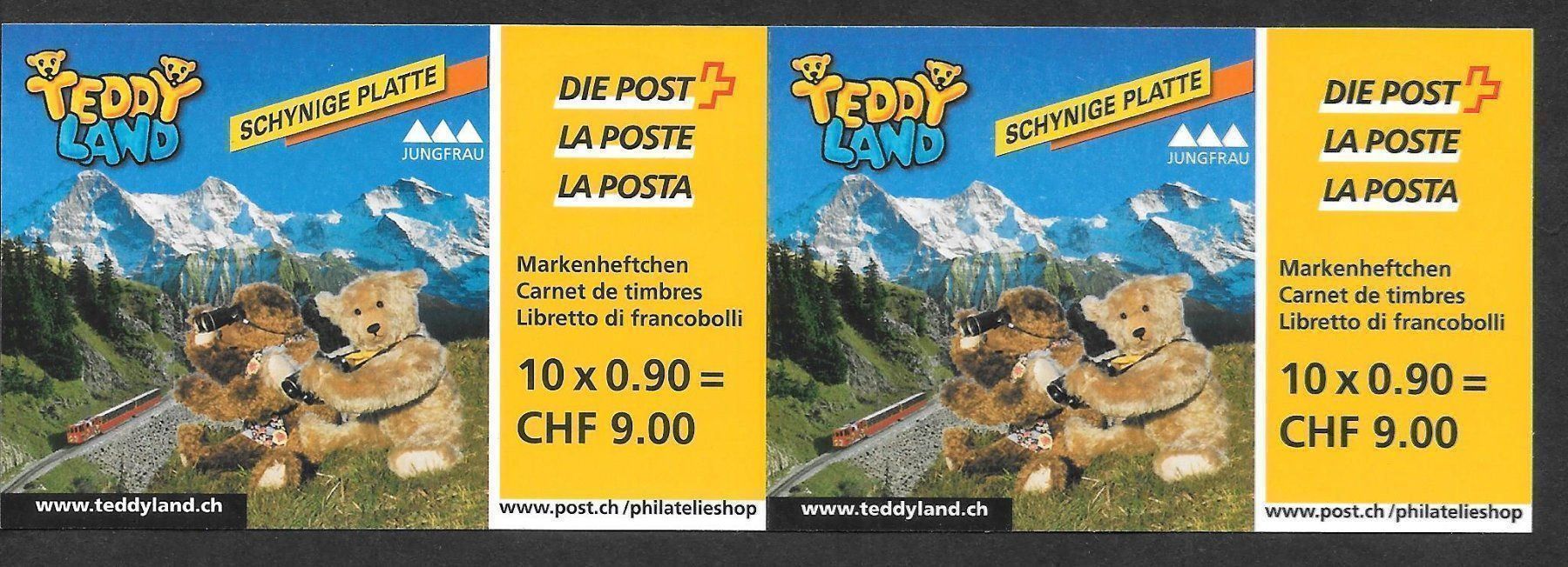 Tutti i francobolli: Markenheftchen 0-106 Teddybären ET Basel 15.5.2002 – Nuovo (secondo la descrizione) da Olten venduto da clotaldi 1