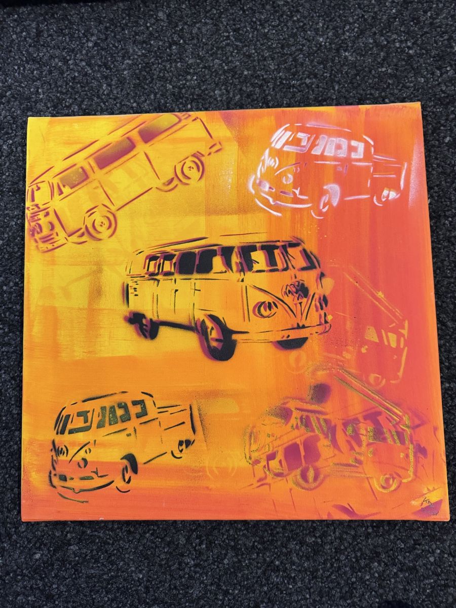 Poster & Bilder: Vw Bus Bild – Gebraucht aus Seon von kst_d7jh