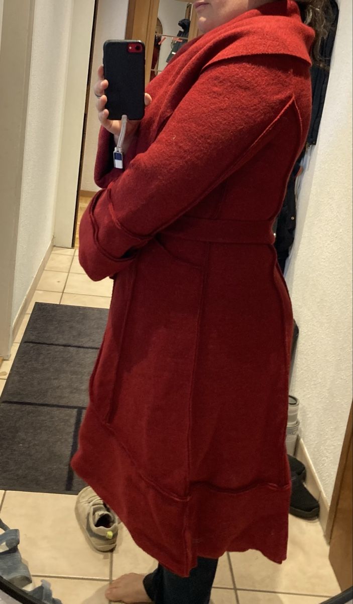 Cappotti: Roter Wollmantel Luisa Hahn – Nuovo (secondo la descrizione) da Orpund venduto da yana02 2