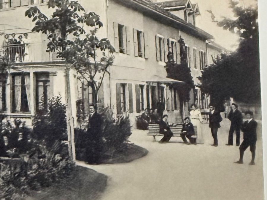 Cartoline postali: Boudry - Institut Muller - Thiébaud, animée 1905 – Usato da Lutry venduto da Ediego 1