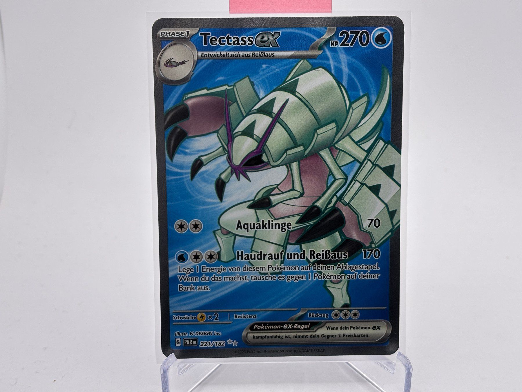 Pokémon Carte collezionabili: Paradoxrift - Tectass ex  (PAR 221) - DE – Nuovo (secondo la descrizione) da Allschwil venduto da Bullach