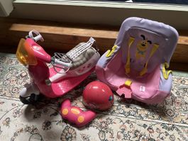 Baby Born Scooter mit Helm und Autositz