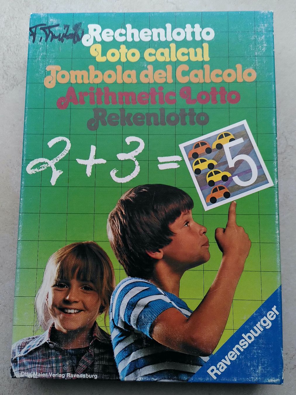 Ravensburger Giochi: RECHENLOTTO – Usato da Brugg AG venduto da olamim