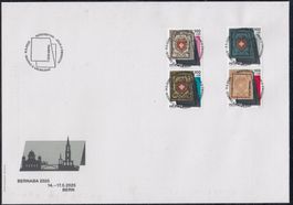 138-141 Blockausschnitte auf FDC Bern 8.5.25