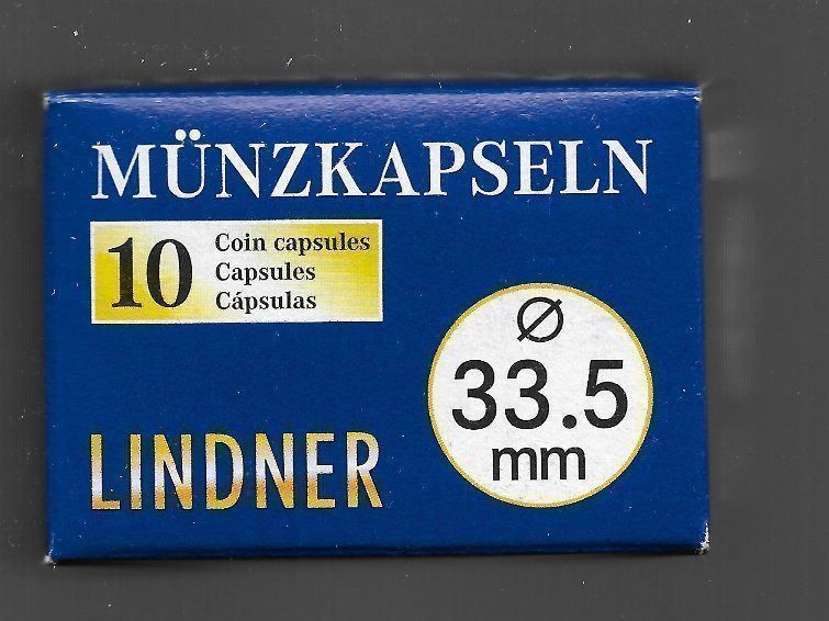 Sursee LU - Münzenkapsel Carrée, ideal für 20 Franken Goldvreneli
