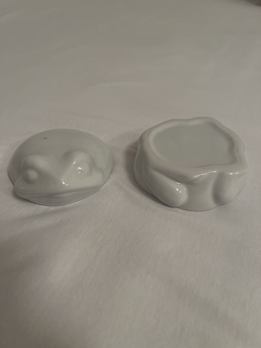 Figurines: Keramik Frosch (Schmuck)dose – D'occasion à Küsnacht ZH par Slofia 3