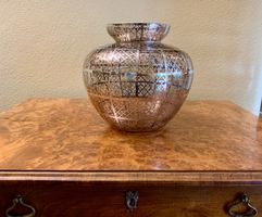 Antico Vaso con decorazioni in argento.1930/1940