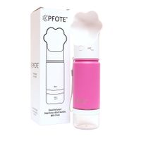 Trinkflasche Hund Futternapf für Hunde pink PFOTE®