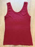Débardeur/top vintage rouge Calida, t.S/M