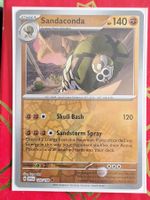 Sandaconda - Pokemon Reverse Holo Scarlet Violet