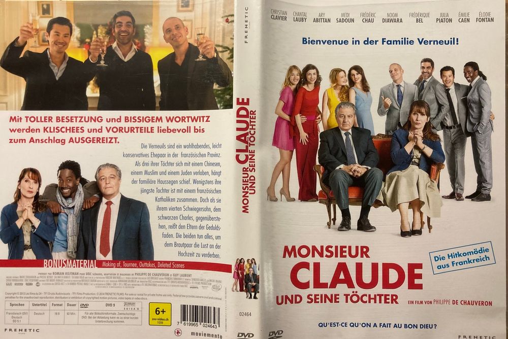 Philippe Chauveron Monsieur Claude und seine Töchter Kaufen auf Ricardo