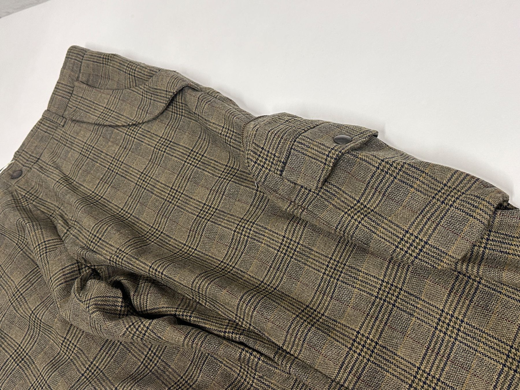 Pantaloni: Karo Hose mit Seitentaschen, David Mayer, Grösse 52 – Usato da Bern venduto da troom105 5