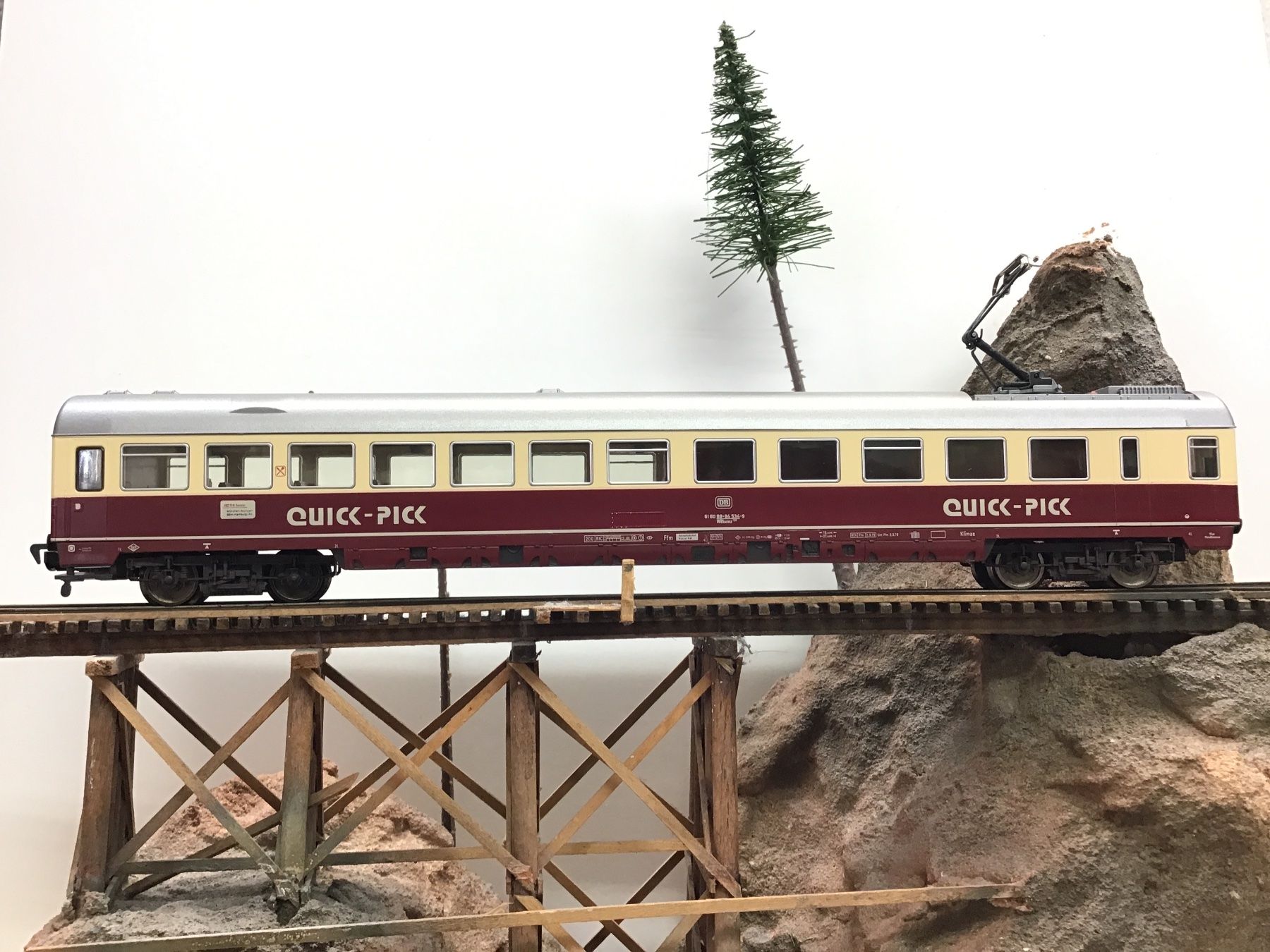 Fleischmann Modelleisenbahnen: Fleischmann Quick-Pick Wagen, Spur H0 - Top Zustand! – Gebraucht aus Männedorf von Spezial-Modelle 1