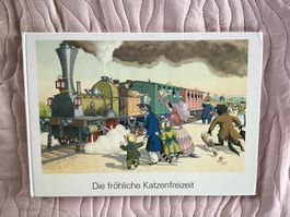 Die fröhliche Katzenfreizeit - Kinderbuch mit Charme 🐱🚂