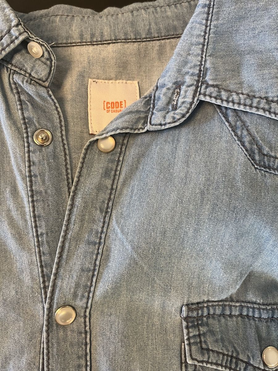 Camicie: Jeanshemd, blau, Gr. M, [CODE] – Usato da St. Gallen venduto da Gloom22 2