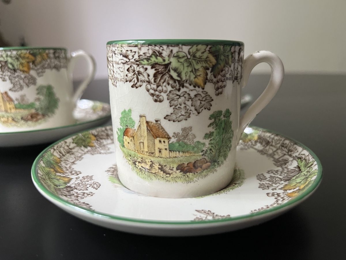 Spode Tassen: 3 St. Seltene Copeland Spode Bone China England Spode’s Byro – Gebraucht aus Zürich von Nowstalgia 2