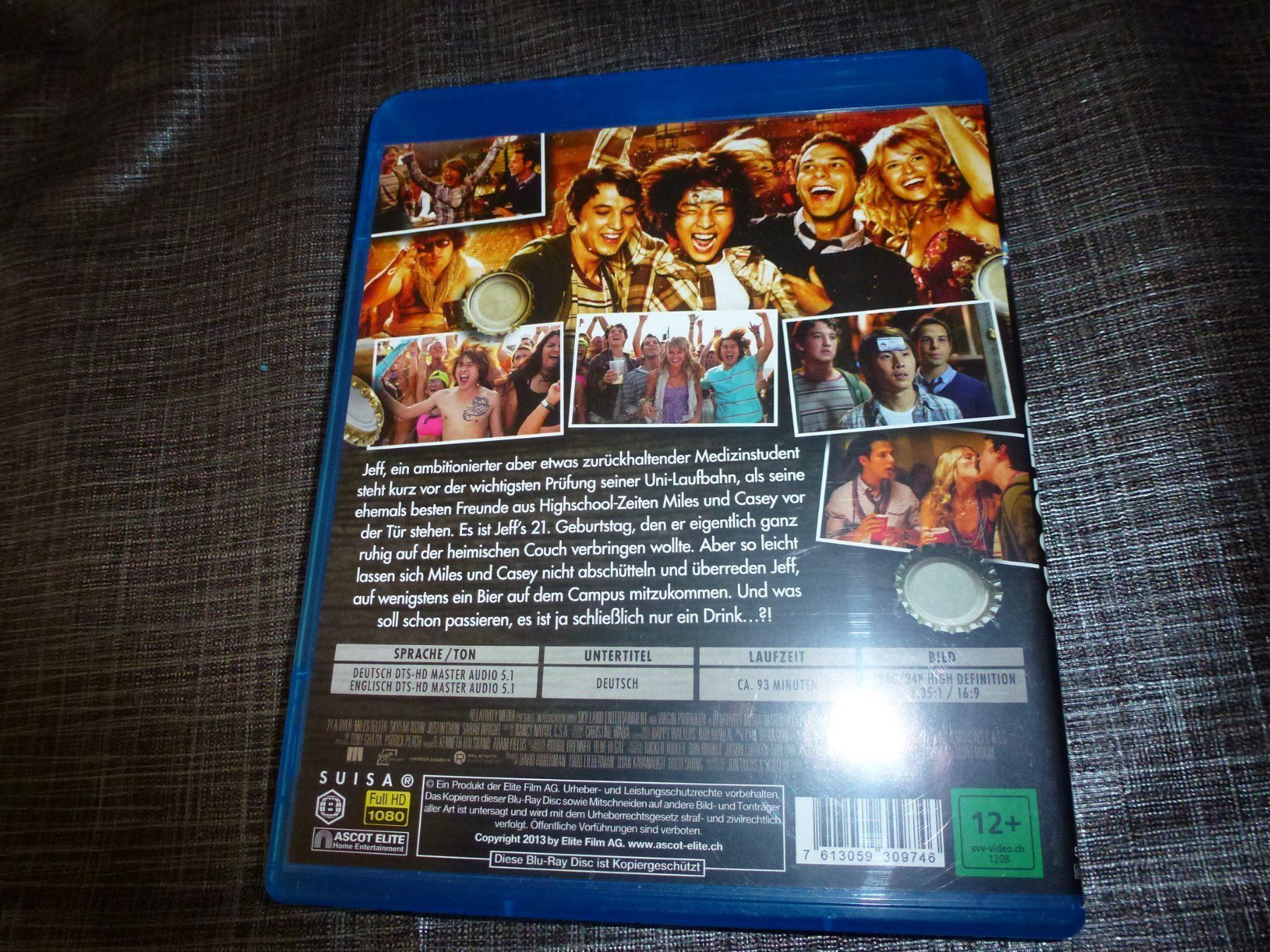 Tutti i DVDs: 21 & Over BLU-RAY – Usato da Olten venduto da Disc-Verkauf 2