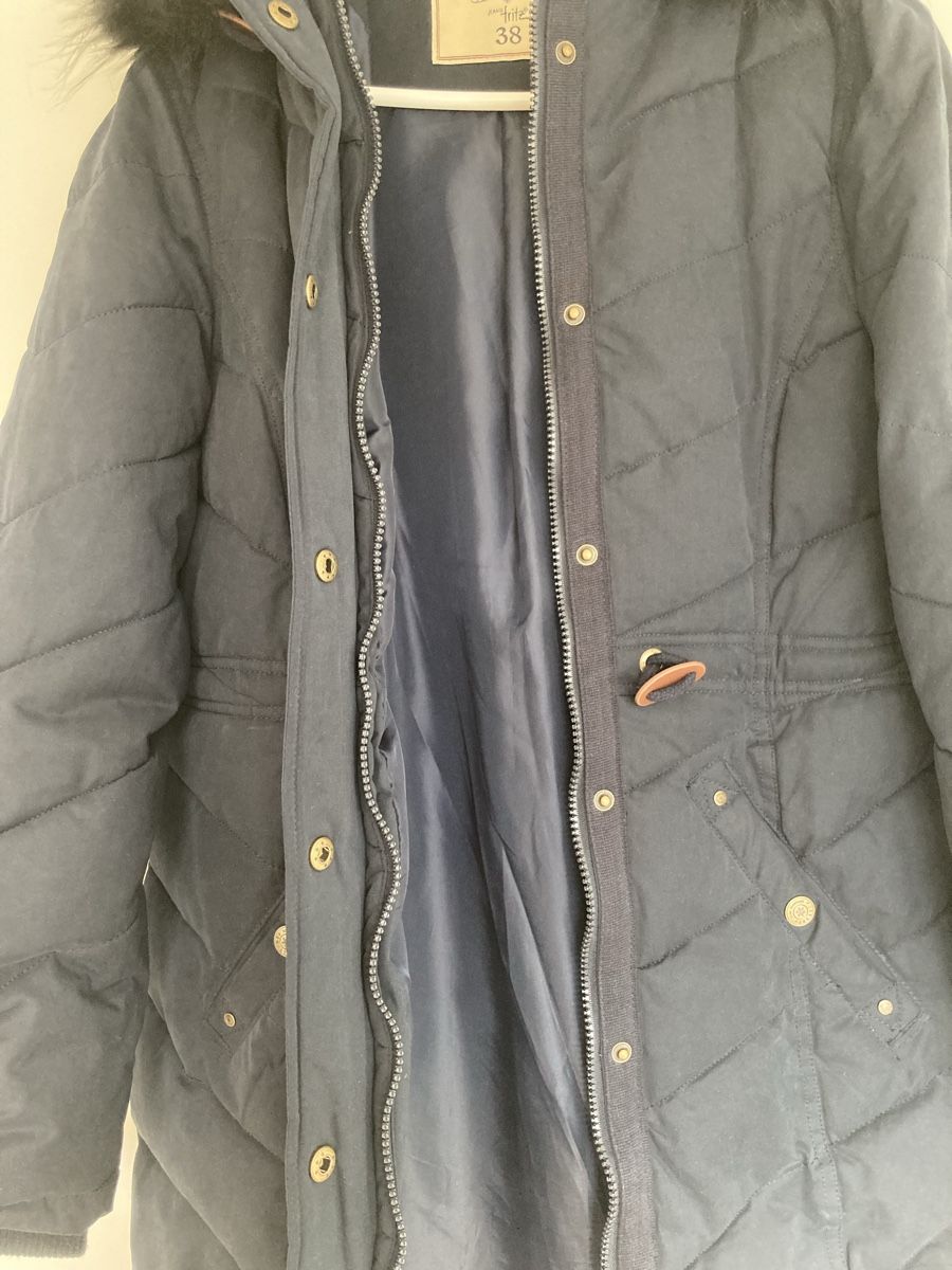 Cappotti: JEANS FRITZ/ MULTIBLU Winterjacke Gr. 38 blau – Nuovo (secondo la descrizione) da Galgenen venduto da user987 1