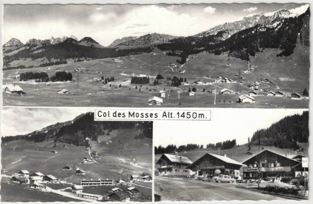Cartes postales: Col des Mosses - 3 Bild AK – D'occasion à Binningen par Mountainrider
