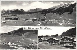Col des Mosses - 3 Bild AK