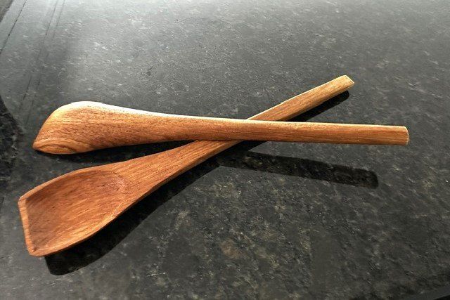 Couverts: HoLz  SaLat BeSteCK – D'occasion à Winkel par zeho 2