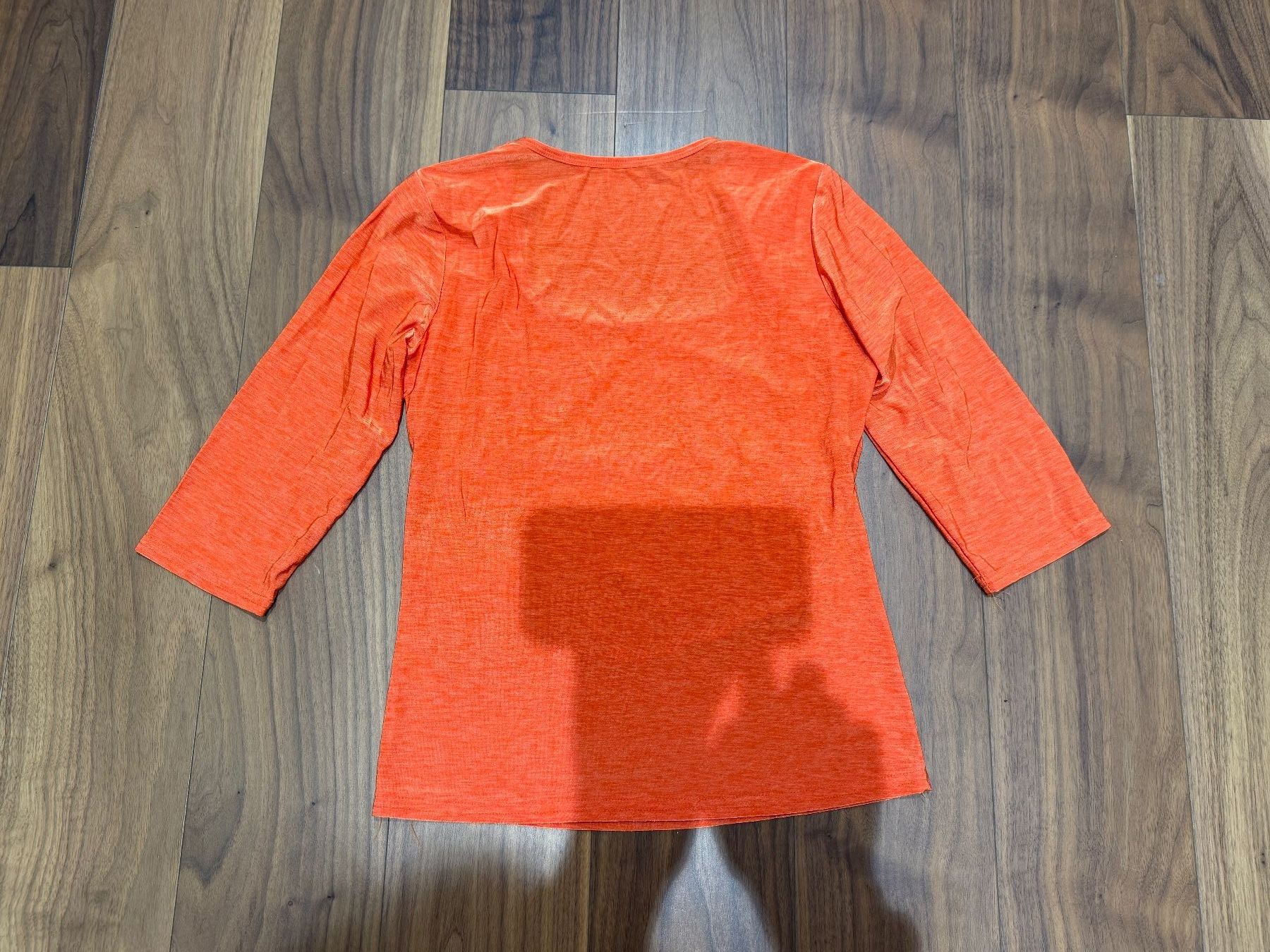 Camicette: Damenshirt orange GR 3 – Usato da Egg b. Zürich venduto da Nathalie14 1