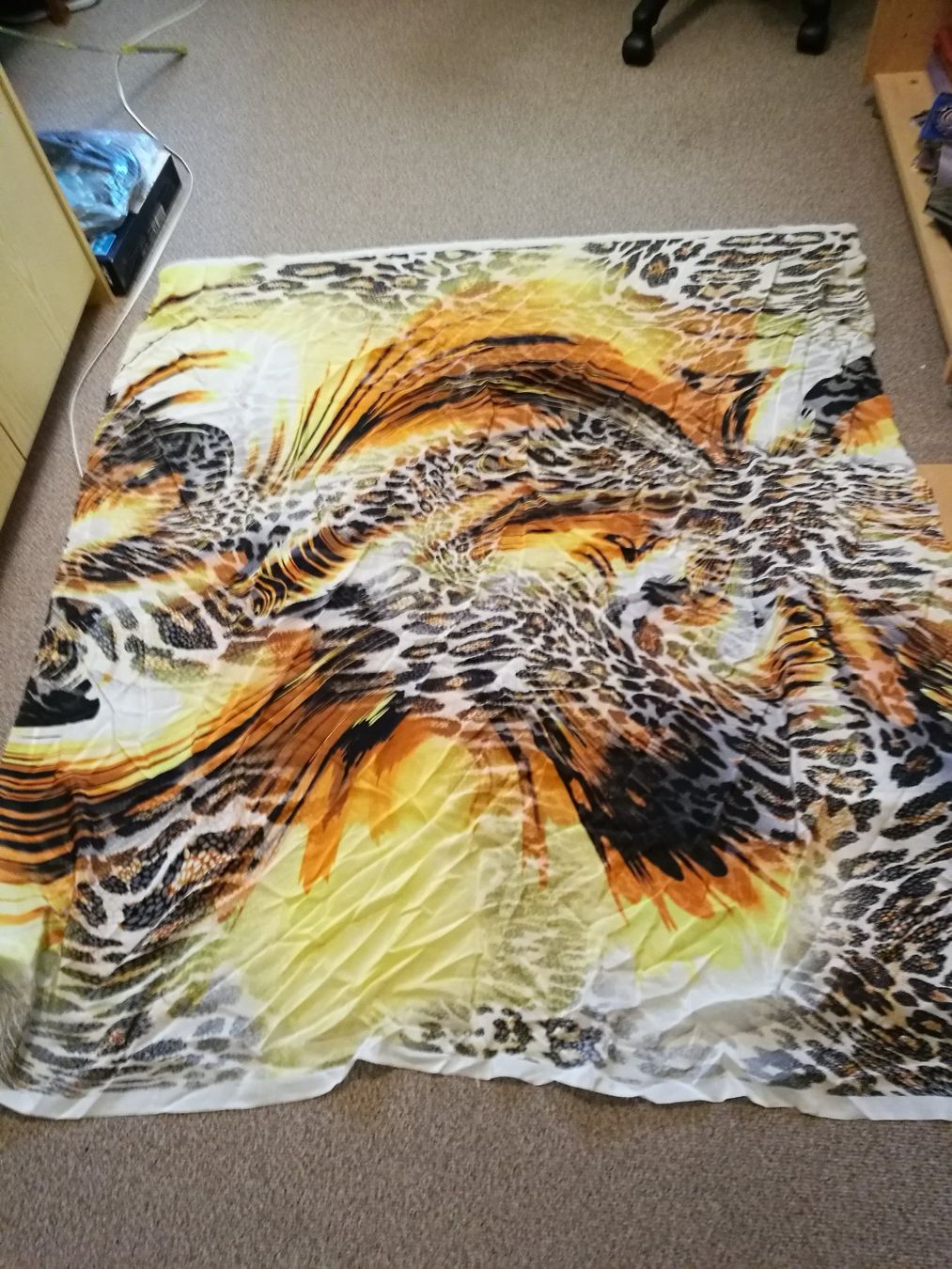 Tessuti: Seide gelb orange Leopard – Nuovo e nell'imballaggio originale da Horn venduto da sonjamenzi 2
